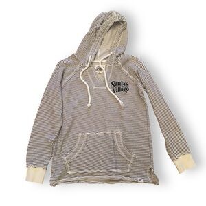 Blue 84 Santa's Village Striped Hoodie